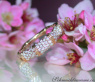Interessanter Diamanten Ring im Bambus Design #2