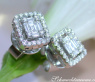 Bildschöne Diamanten Ohrstecker (Brillant und Baguette Schliff) #4