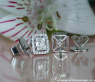 Bildschöne Diamanten Ohrstecker (Brillant und Baguette Schliff) #5