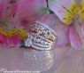 Mehrreihiger Brillant Ring in Weißgold und Roségold #6