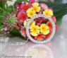 Eleganter Diamant Kreis Anhänger in Weißgold 750 #2