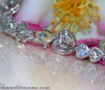 Erstklassiges Diamanten Herz Armband (8.95 ct.) #8