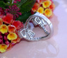 Extravaganter Diamant / Brillant Ring in Weißgold 750 #6