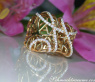 Ausgefallener Brillanten Ring in Gelbgold #2