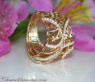 Ausgefallener Brillanten Ring in Gelbgold #4
