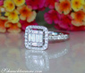 Exquisiter Diamant Verlobungsring mit Beistecking #9