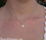 Erlesener gelber Diamant Solitär Anhänger #3