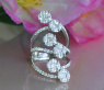 Einzigartiger Brillanten Ring mit Marquise Diamanten #5