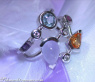 Bildschöner Multicolor Edelstein Ring mit Brillanten #7