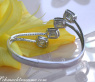 Ausgesuchter Brillanten Armreif mit Baguette Diamanten #9