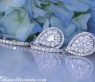 Zeitlose edle Diamant Tropfen Ohrringe #3