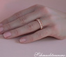 Bildschöner Diamanten Bandring im Kugel Design #6