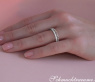 Wunderschöner Diamanten Bandring im Kugel Design #3