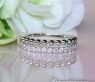 Wunderschöner Diamanten Bandring im Kugel Design #4