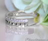 Wunderschöner Diamanten Bandring im Kugel Design #5