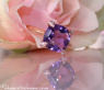 Bezaubernder Amethyst Ring mit Diamanten #5