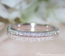 Wandelbarer Memory Ring mit weißen und schwarzen Diamanten #8