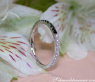 Wandelbarer Memory Ring mit weißen und schwarzen Diamanten #12