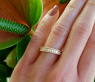 Bildschöner Diamanten Ring im Kordel Design #6