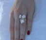 Fabelhafter Brillanten Ring mit Baguette Diamanten #4