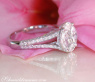 Erstklassiger Diamanten Ring im Illusion Design #2