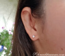 Feinste Brillant Solitär Ohrstecker (0,50 ct.) #4