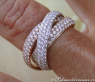 Dreifach verschlungener Brillanten Ring #5