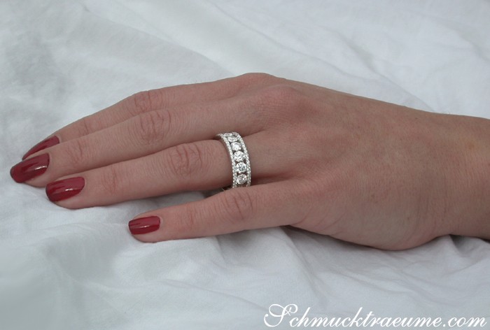 Hochkarätiger Brillanten Memory Ring - Image 3