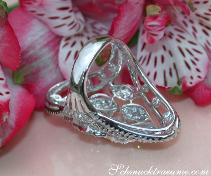 Opulenter Brillanten Ring im Navette Design - Image 8