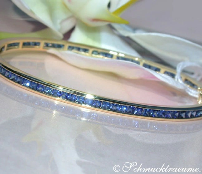 Edler Saphir Armreif - Image 1 Edler Saphir Armreif - Image 1