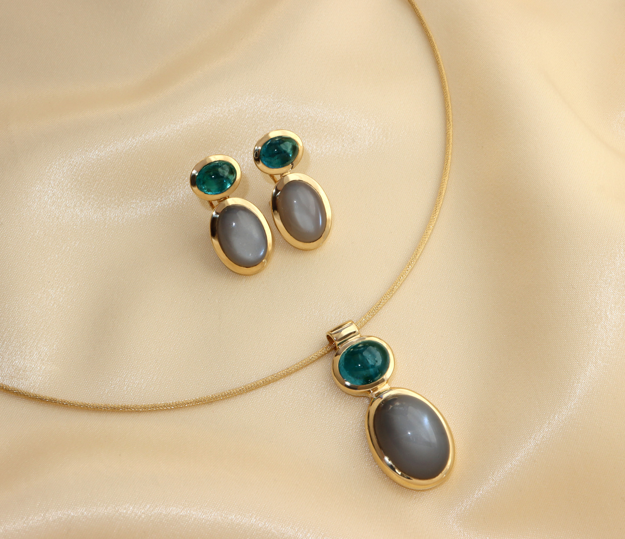 Indigolith Mondstein Halskette "Tutti Colori" - Image 13