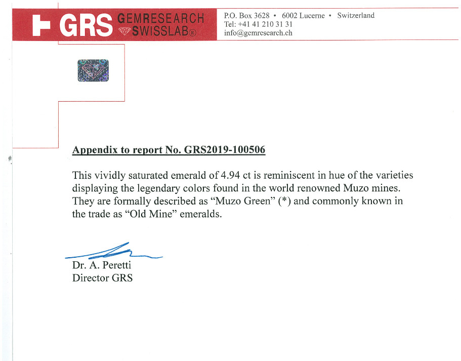 High Jewelry: Einzigartiger kolumbianischer Smaragd Ring  (Muzo Green, Minor Oil) - Image 17