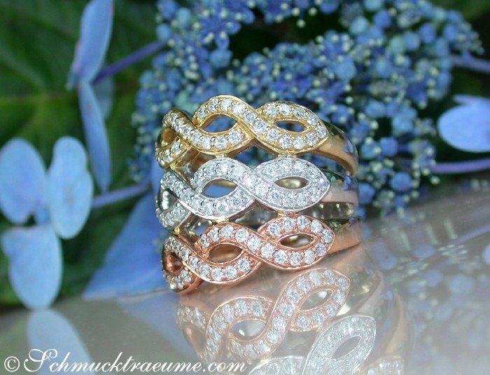 Drei Diamanten Ringe in Einem - Image 5