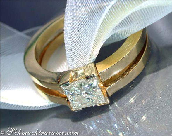 Erlesener Diamant Solitär Ring (Einkaräter) - Image 7