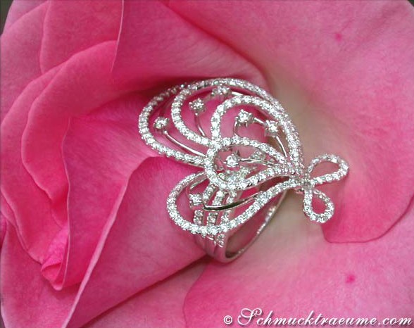 Verspielter Diamanten Ring in bezauberndem Design - Image 5