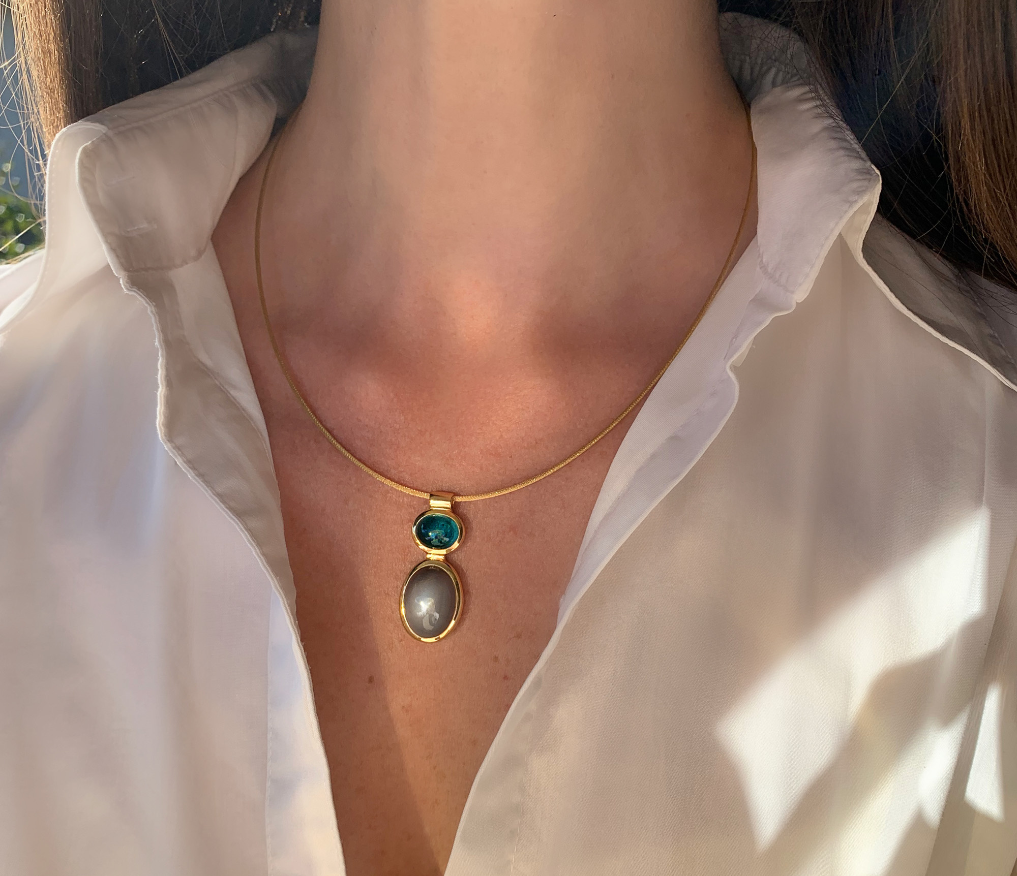 Indigolith Mondstein Halskette "Tutti Colori" - Image 9