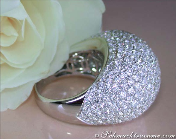 Prächtiger Brillanten Dome Ring - Image 5
