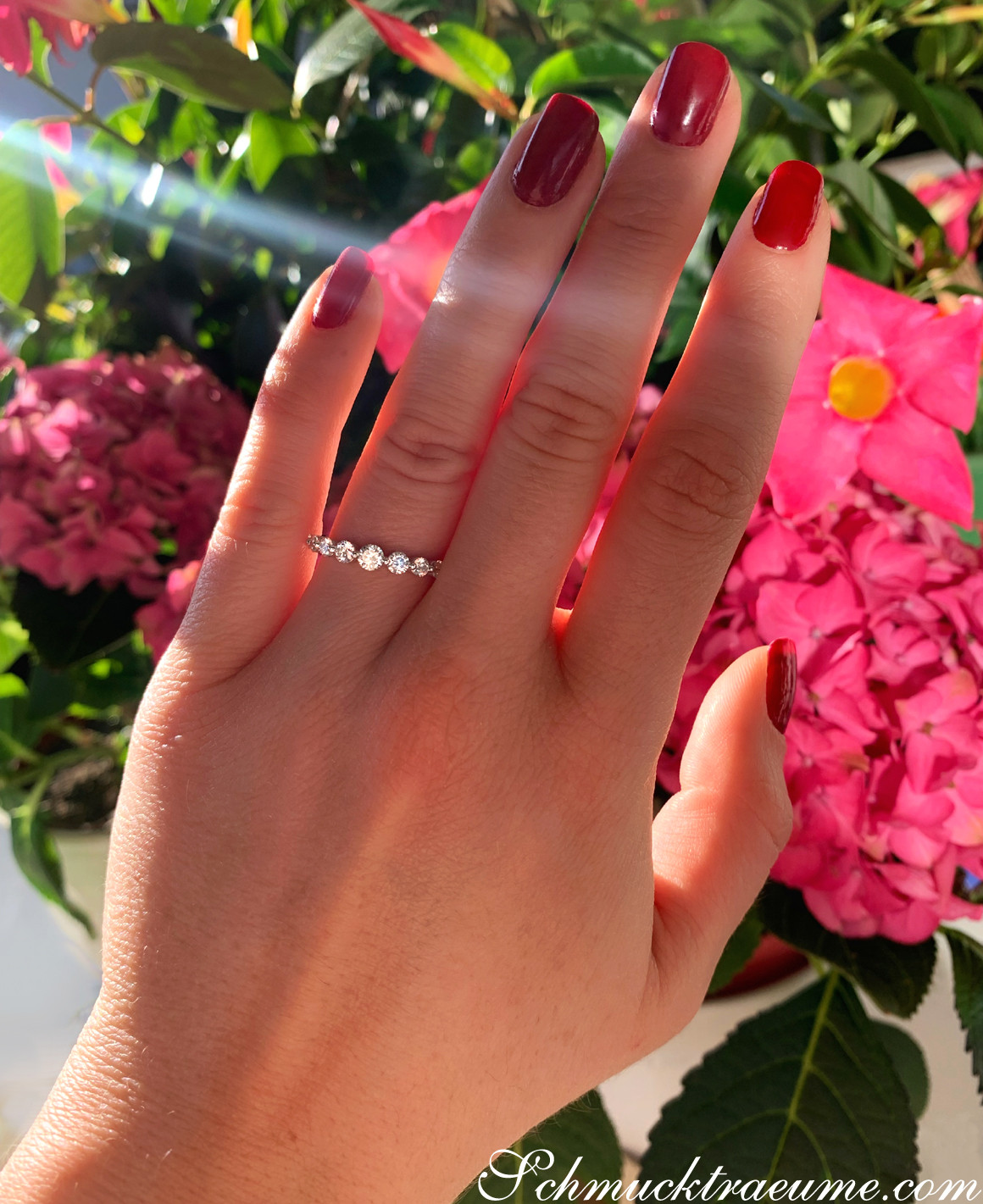 Brillanten Ring "Schwebender Diamant" - Image 6