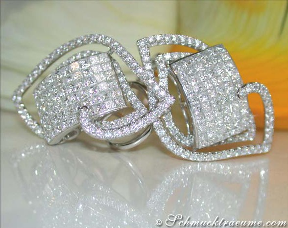 Exklusive Princess Diamant Ohrstecker - Image 7