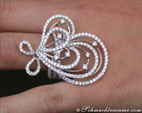Verspielter Diamanten Ring in bezauberndem Design - Image 6
