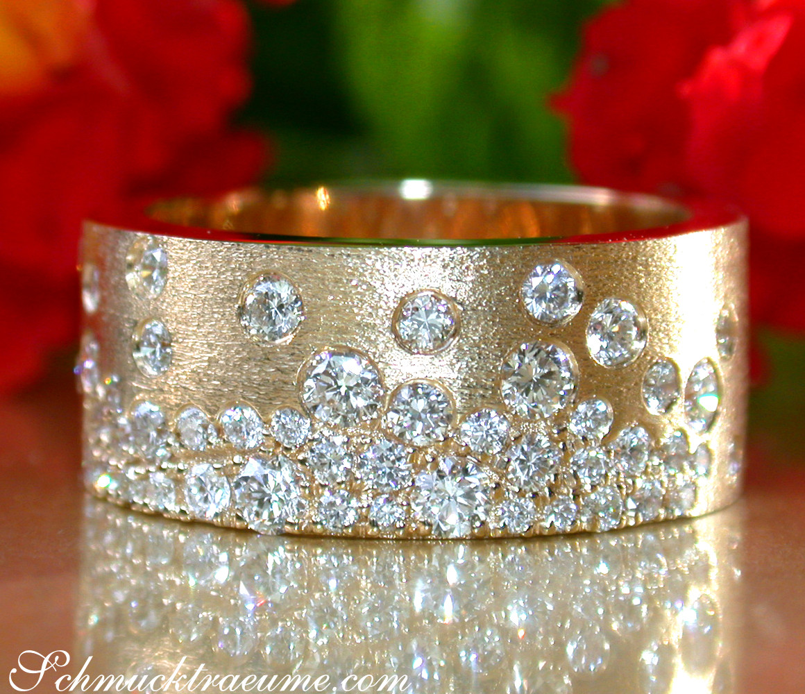 Grandioser Brillanten Sternenhimmel Ring - Image 5