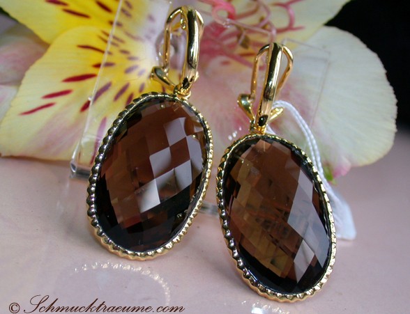 Beeindruckende Rauchquarz Ohrringe - Image 5