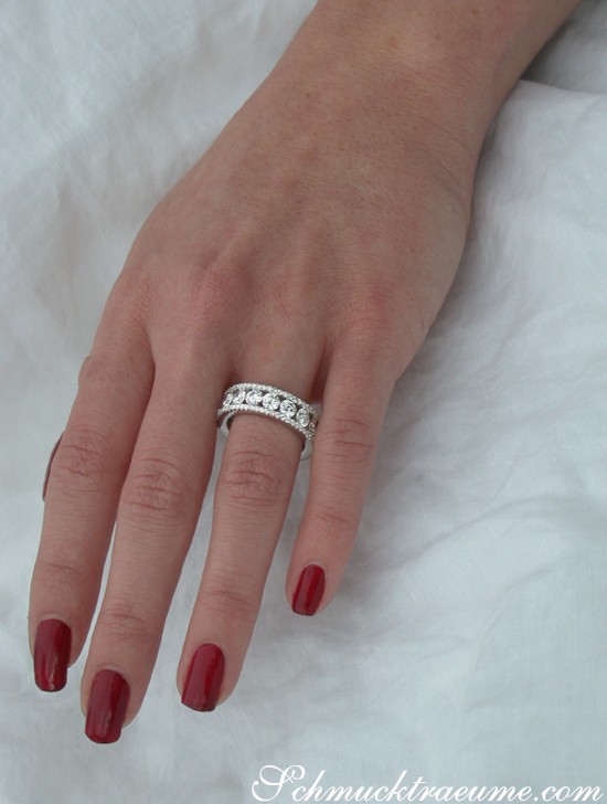 Hochkarätiger Brillanten Memory Ring - Image 7