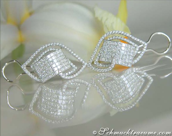 Exklusive Princess Diamant Ohrstecker - Image 5