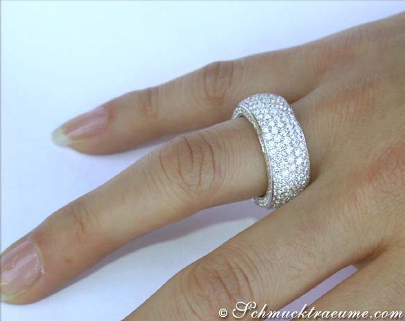 Exklusiver Diamanten Memory Ring (4,68 ct.) - Image 5