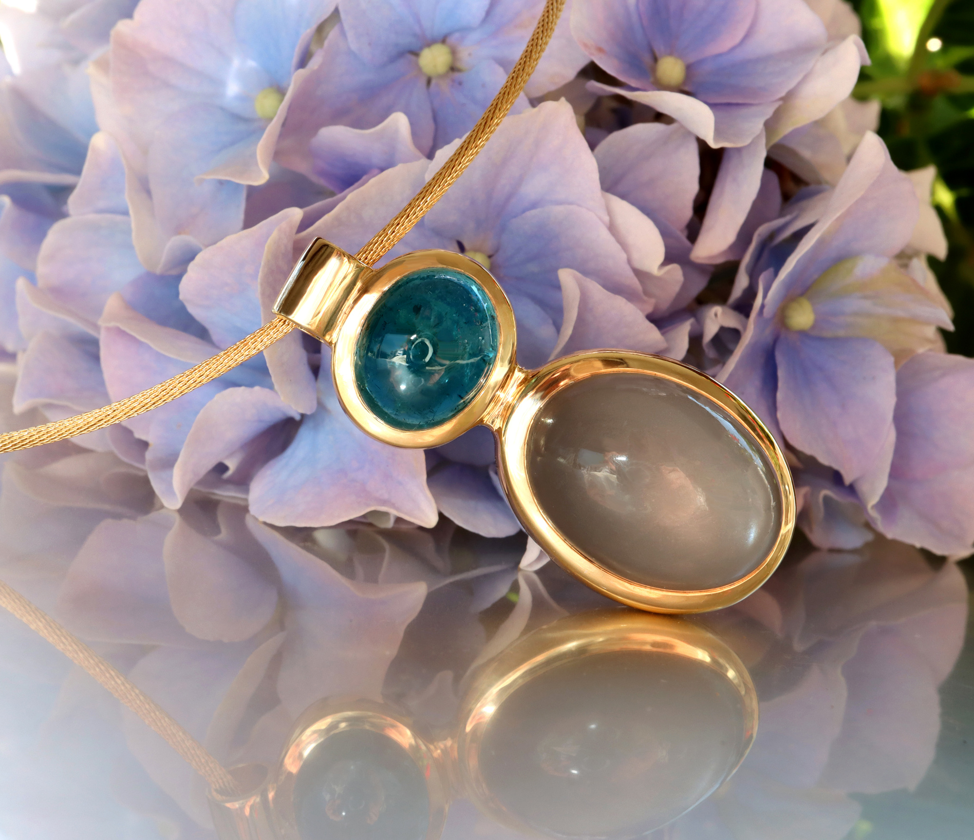 Indigolith Mondstein Halskette "Tutti Colori" - Image 10