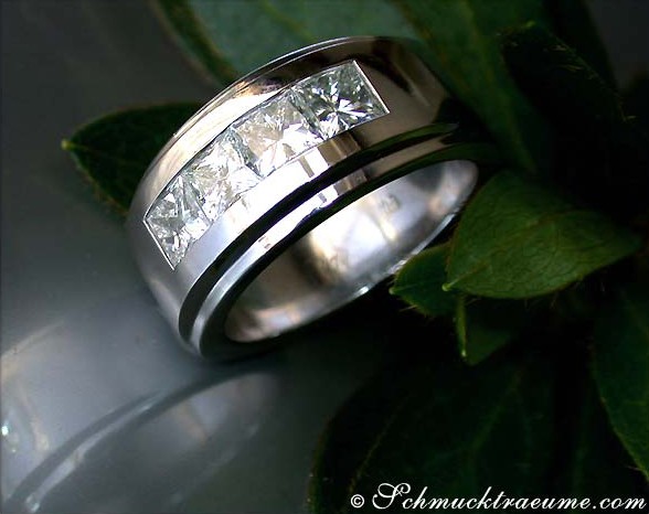 Exklusiver Diamanten Herren Ring - Image 3