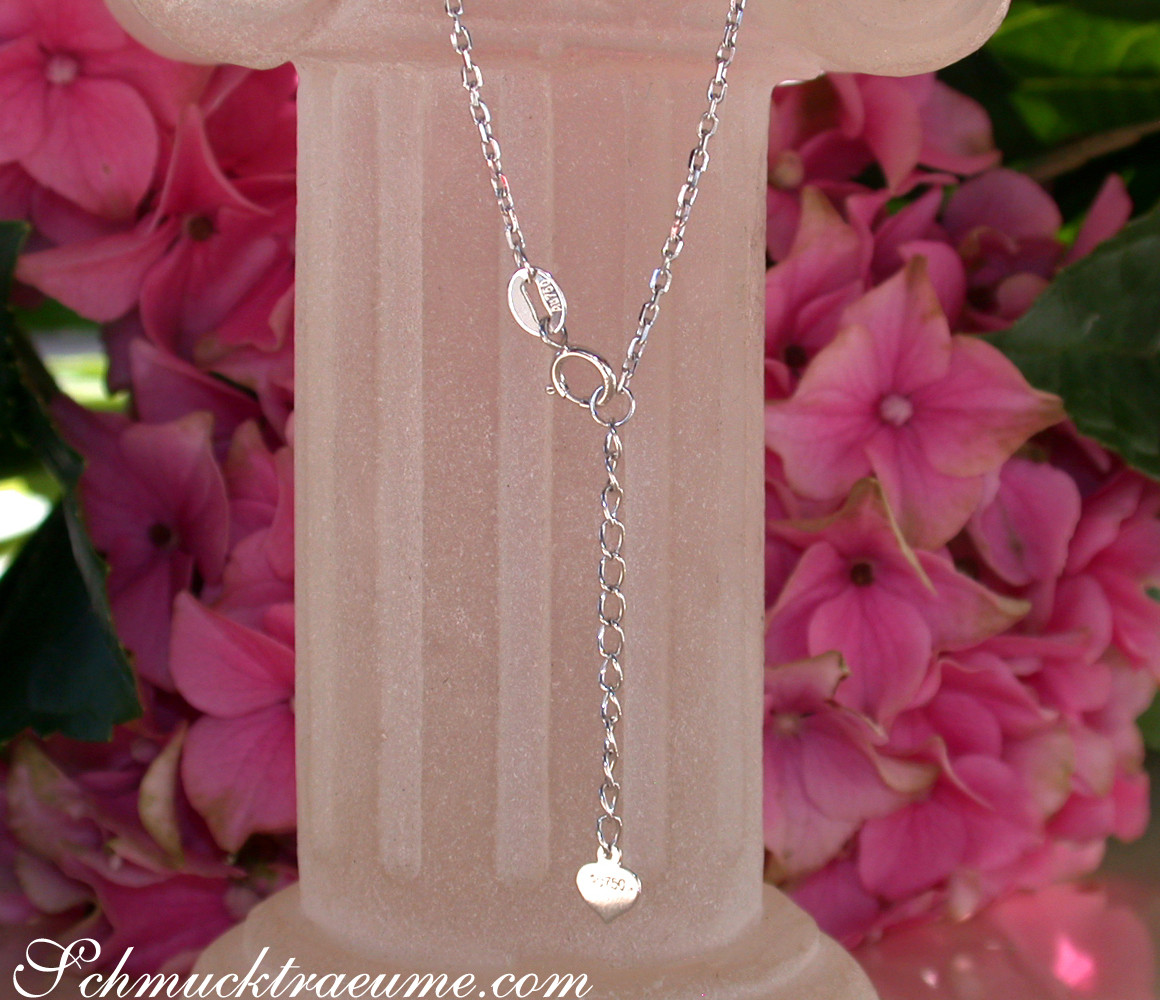 Brillanten Halskette "Schwebender Diamant" - Image 14