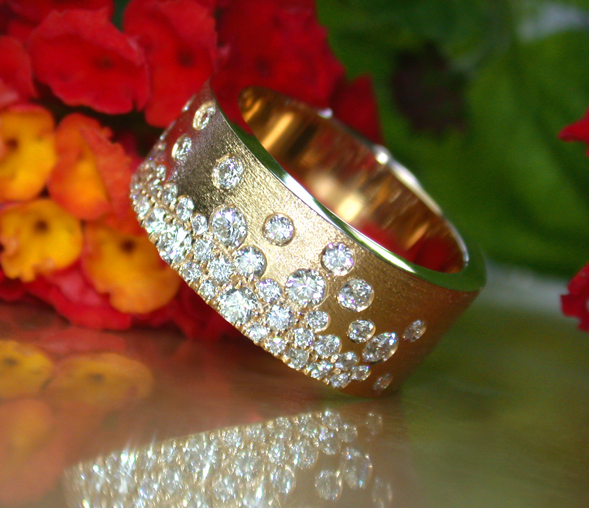 Grandioser Brillanten Sternenhimmel Ring - Image 9