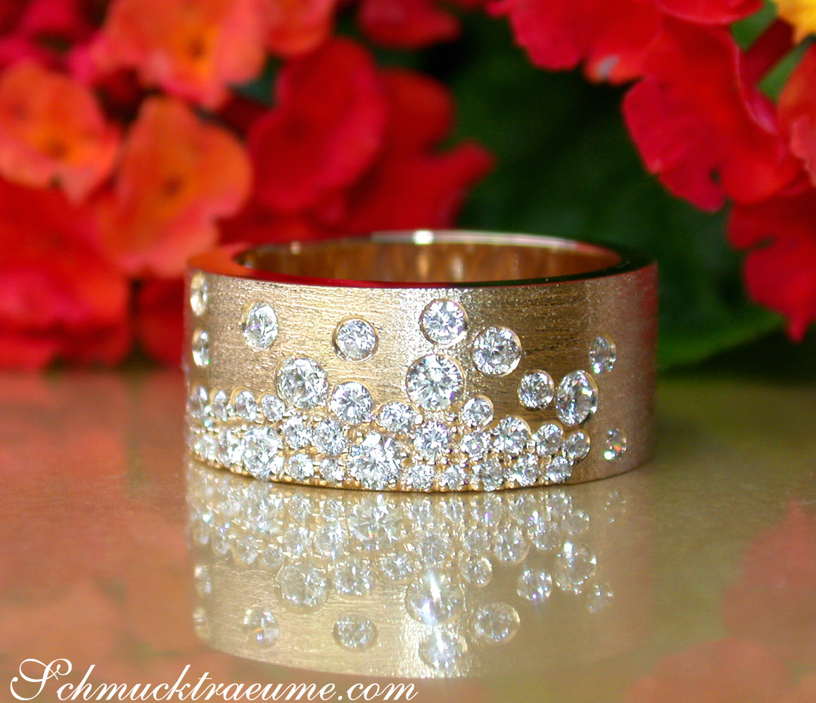 Grandioser Brillanten Sternenhimmel Ring - Image 8